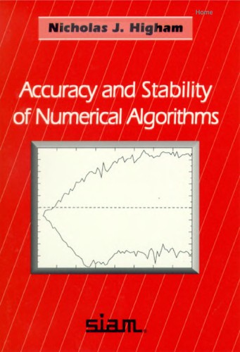 Cover of Accuracy and Stability of Numerical Algorithms