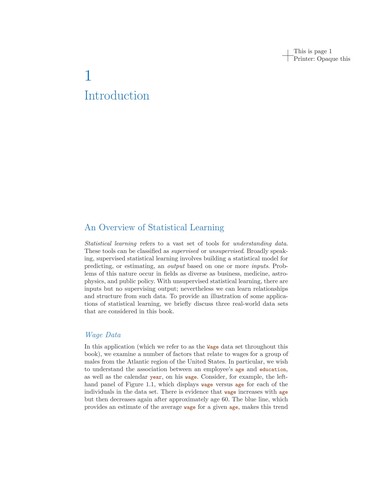 Cover of An Introduction to Statistical Learning