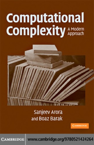Cover of Computational Complexity: A Modern Approach
