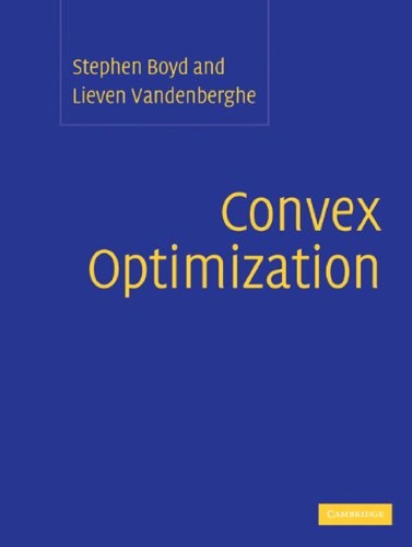 Cover of Convex Optimization
