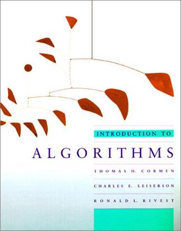 Cover of Introduction to Algorithms