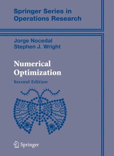 Cover of Numerical Optimization