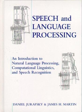 Cover of Speech and Language Processing